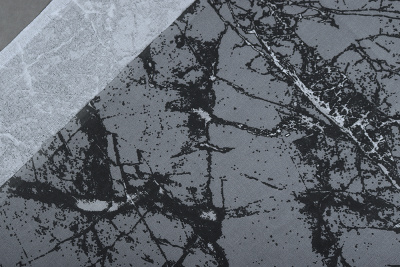 Бязь набивная 220 120 г/м.кв Мрамор Серый - изображение