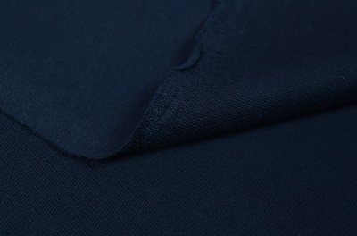 Полотно футерованное 2-нитка 245гр/м.кв.Т.синий - изображение