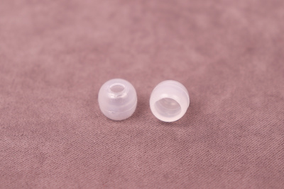 Концевик 7мм для шнура Бочонок Прозрачный - изображение