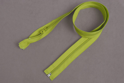 Молния разъемная 75см Т5 спираль Св.Зеленый 233 - изображение