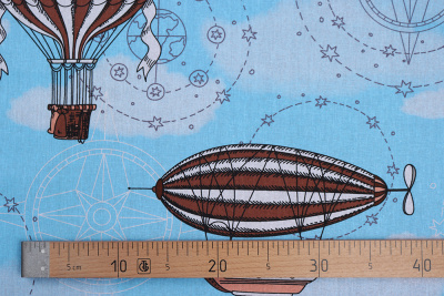 Бязь набивная 150 Ив 120 гр/м.кв. Полет - изображение