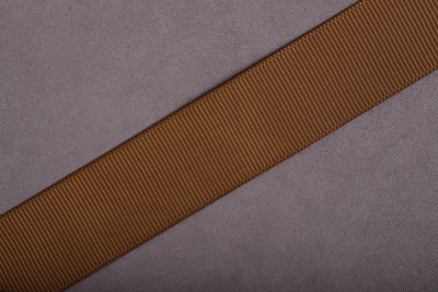 Репсовая лента 25мм Коричневый 119 - изображение