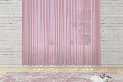 Вуаль однотонная Розовая пудра - изображение