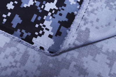 Ткань Мираж Камуфляж пиксель Ткань Мираж Камуфляж пиксель - изображение