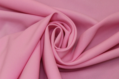 Габардин однотонный Розовый - изображение
