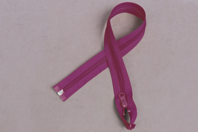 Молния  разъемная 50см Т5 спираль Фуксия 143 - изображение