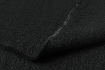Вискоза фактурная 24445 Черный - изображение