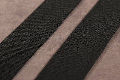 Резинка вязаная 30мм SOFT Черный - изображение