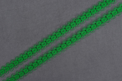 Кружево нейлон 15мм Зеленый - изображение