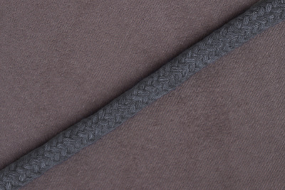 Шнур круглый х/б 5,5мм с х/б наполнителем Серый - изображение