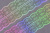 Кружево 45мм капроновое градиент Радуга