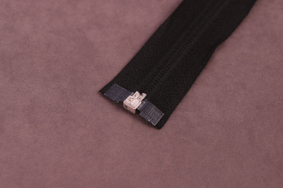 Молния 95см Т5 разъёмная спираль Черный - изображение