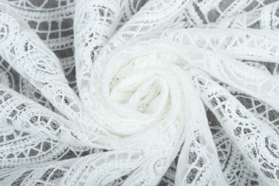 Кружево 4107 Молочный - изображение