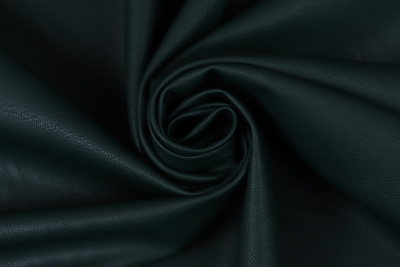 Кожа-стрейч фактурная Т.зеленый - изображение