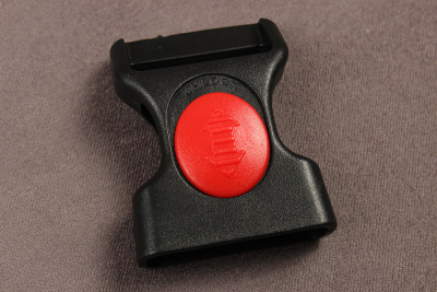 Фастекс 25мм Черный/красный - изображение