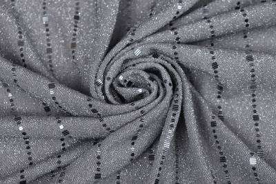 Мунлайт с пайетками 13563 Т.серебро - изображение