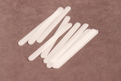 Пластина для бюстгальтера 50*5мм Белый пластик - изображение