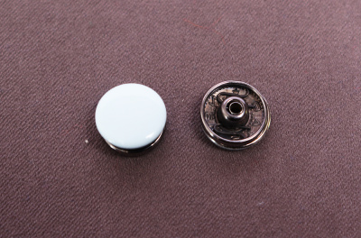 Кнопки пробивные 12,5мм Альфа Голубой - изображение