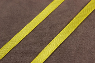 Лента атласная 6мм Желтый 543 - изображение