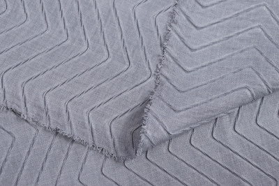 Плательный креш 17079 Зиг-заг Серый - изображение