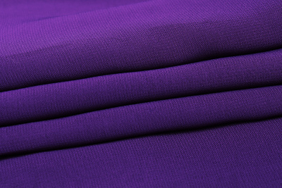 Шифон-креп 100/17 80гр/м.кв. Фиолетовый - изображение