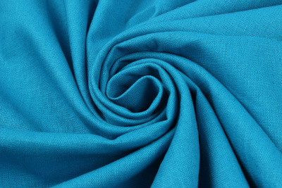 Лен стрейч 2125 Бирюзовый 2 - изображение