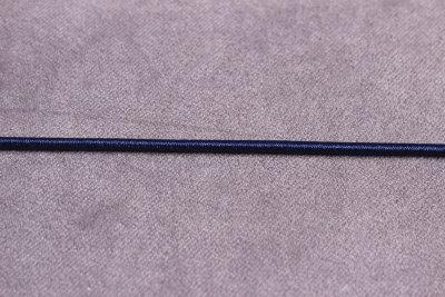 Резинка шляпная 2мм Т.синий 3166 - изображение