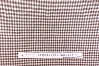 Сорочечная клетка Белый/коричневый - изображение
