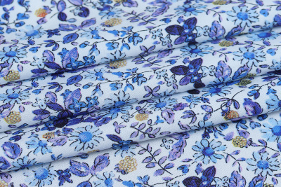 Ниагара софт Голубые цветочки - изображение