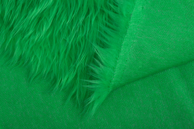 Мех-длинноворсовый ИП-141 Зеленый - изображение