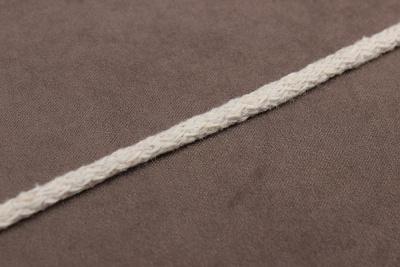 Шнур 5мм хлопковый Кремовый 2199 - изображение