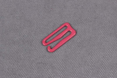 Крючок бельевой 18мм металл Коралловый - изображение