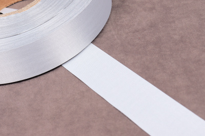 Лента светоотражающая 20мм  Серый - изображение