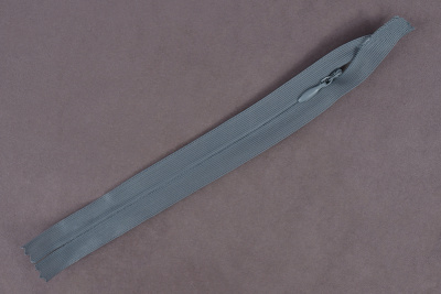 Молния потайная 20см нейлон Серый 316 - изображение