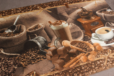 Полотно вафельное Тейково Арабика - изображение