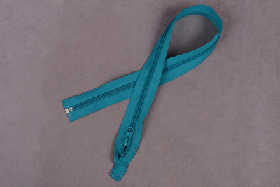 Молния разъёмная 60см Т5 спираль Морская волна 210 - изображение