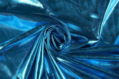 Парча-стрейч Бирюзовый - изображение