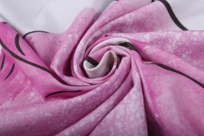 Кулирная гладь с лайкрой 210гр/м.кв. Панель Губы - изображение