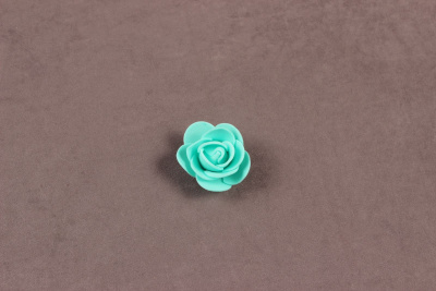 Роза 35мм из фоамирана Мятный - изображение