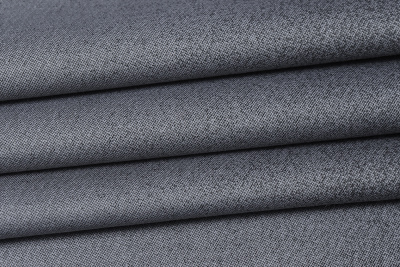 Сатин набивной 220 Радуга Черно-белый - изображение