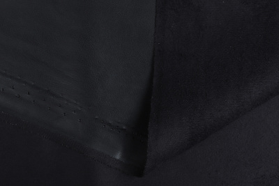 Кожа на замше Черный - изображение
