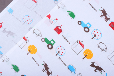 Ситец детский 44 Трактор - изображение