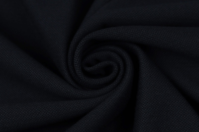Футер 2-нитка 290гр/м.кв. Пике Черный - изображение