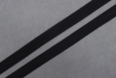 Трикотажная бейка 15мм Черный - изображение