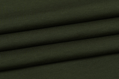 Кулирная гладь с лайкрой 170 гр/м.кв. Олива - изображение