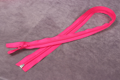 Молния 90см Т5 разъёмная спираль Яр.Розовый 145 - изображение