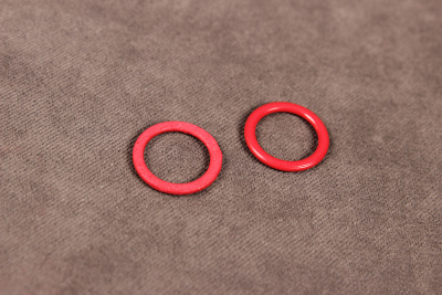 Комплект фурнитуры для нижнего белья 10мм Красный - изображение