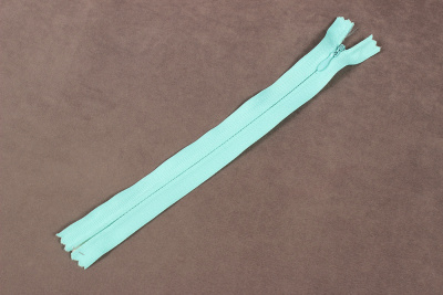 Молния потайная 20см на х/б основе Мята 124 - изображение