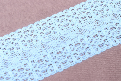 Кружево 43мм Голубой - изображение