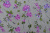 Бязь-универсал П13-150 ИВ Сиреневые цветы на сером